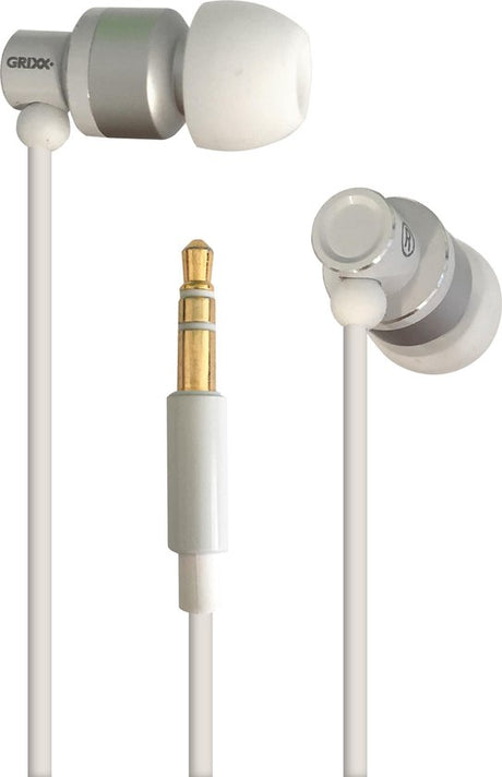 Grixx Optimum Headphone In-Ear White