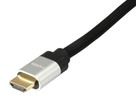 Equip HDMI UHS Ethernet 2.1 A-A St/­St 3.0m 8K60Hz HDR zwart