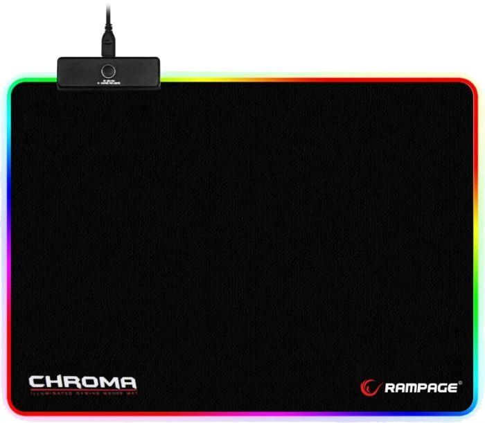 Rampage MP-18 RGB gaming muismat - 355x255x3 mm chroma
