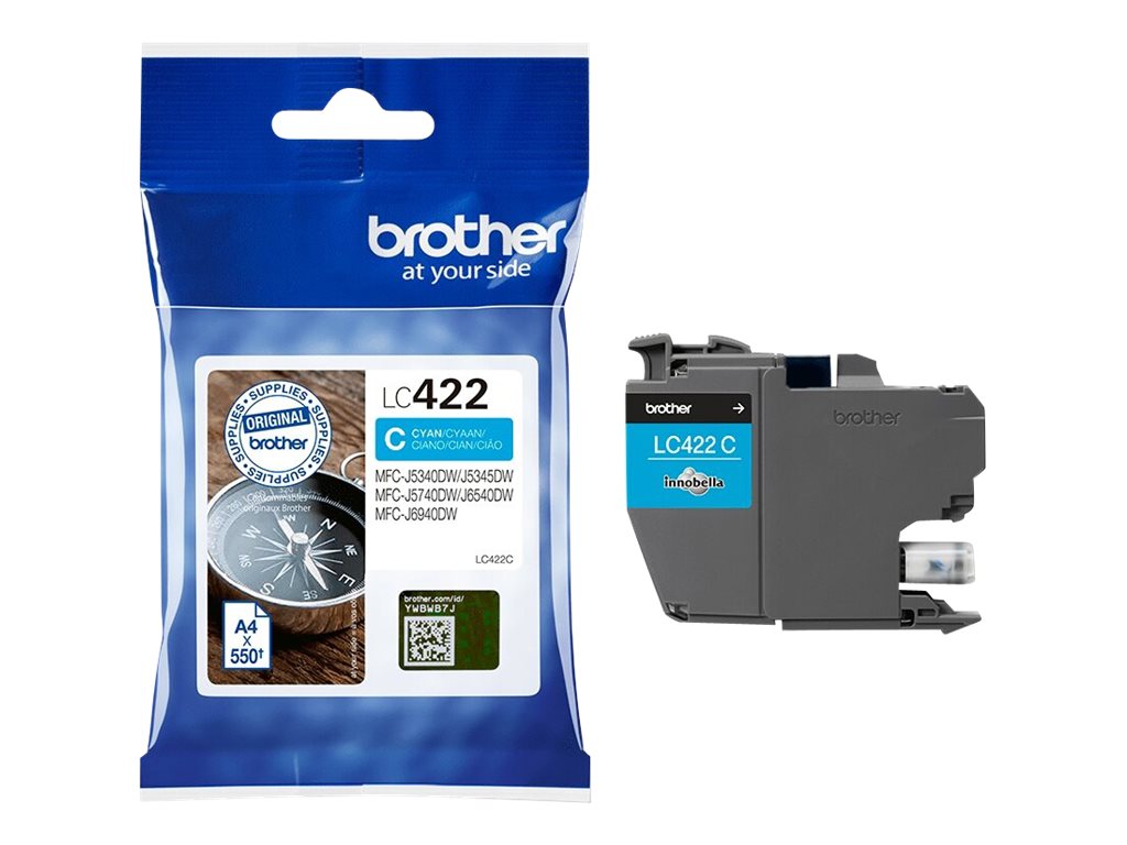 BROTHER LC422C Ink Cartridge