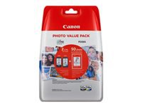 CANON PG-545XL/CL-546XL Value Pack GP-501 50sheets + XL Black & XL Colour Cartridges