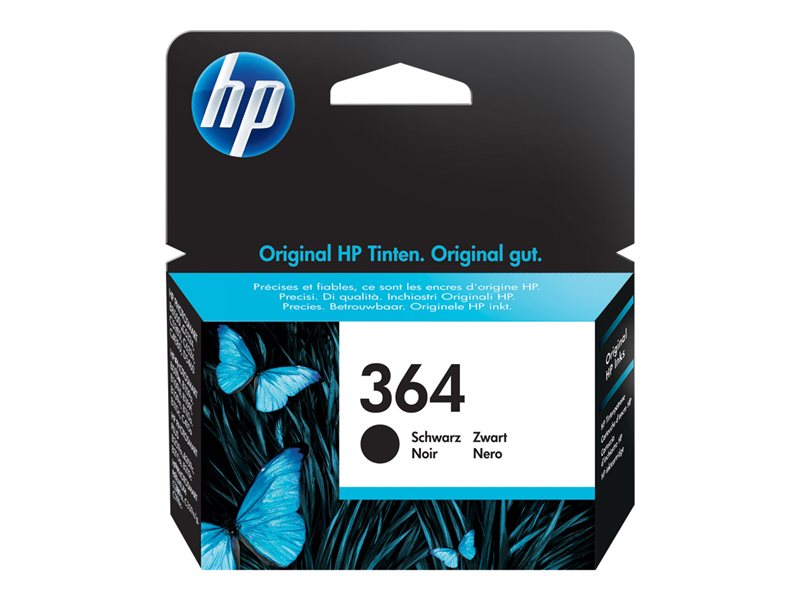 HP 364 inktcartridge zwart standard capacity 6ml 250 pagina s 1-pack