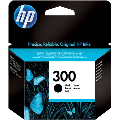 HP 300 Original Ink Cartridge - Black - Inkjet - 200 Pages - 1 Pack