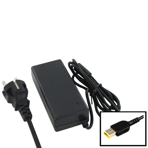 Lenovo Laptop AC Adapter 65W square connector