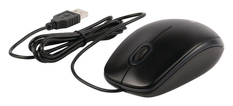 Logitech B100 Optical Mouse Black