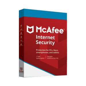 McAfee Internet Security 1-PC 1 jaar